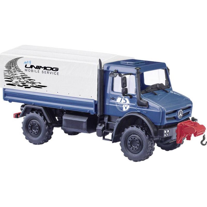 Busch 51028 H0 Vrachtwagen Mercedes Benz Unimog U 5023 jubileummodel