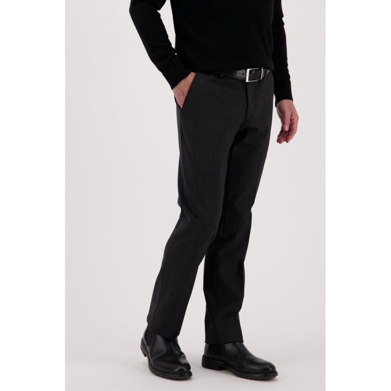 Donkergrijze broek Louisiana Regular fit