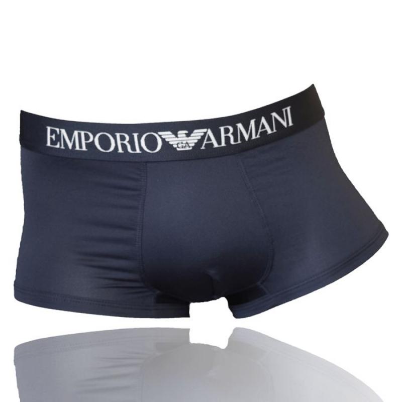 Emporio Armani Trunk Microfiber Donker Blauw