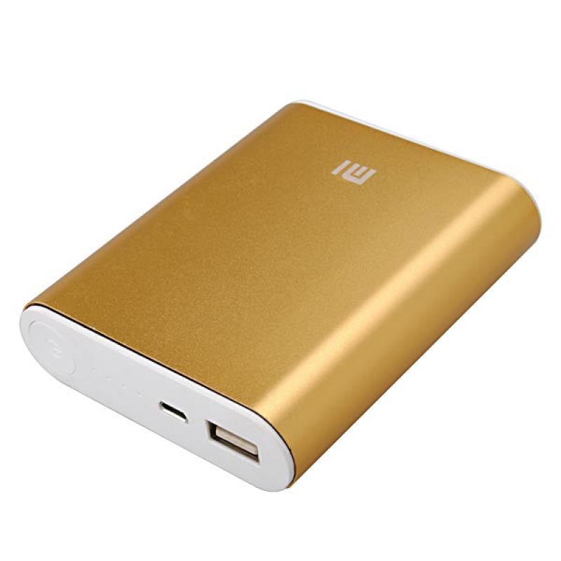 DIY 4*18650 Power Bank Battery Aluminum Alloy Charger Box Golden