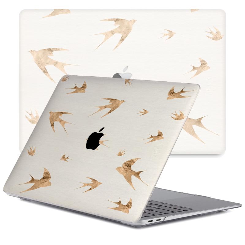 Lunso - cover hoes - MacBook Air 13 inch (2020) - Swallow