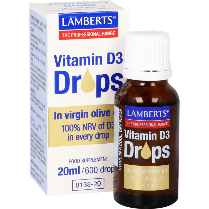 Vitamine D3 druppels