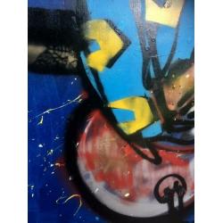 Herman Brood; prachtig schilderij, I Dunno -TOP-