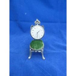 Antieke porte montre, zakhorloge drager