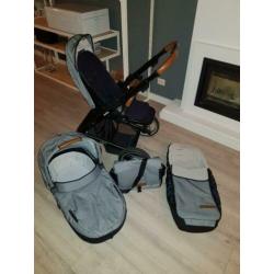 Complete nette Mutsy kinderwagen Igo Urban Nomad