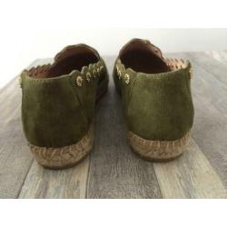 Khaki Espadrilles maat 37