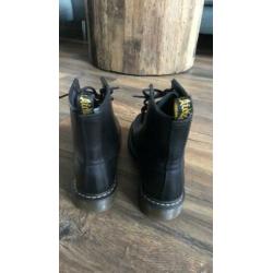 Dr Martens black smooth leer