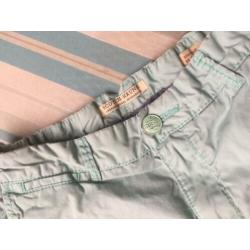 Scotch Shrunk blauw groene bermuda chino