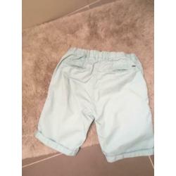 Scotch Shrunk blauw groene bermuda chino