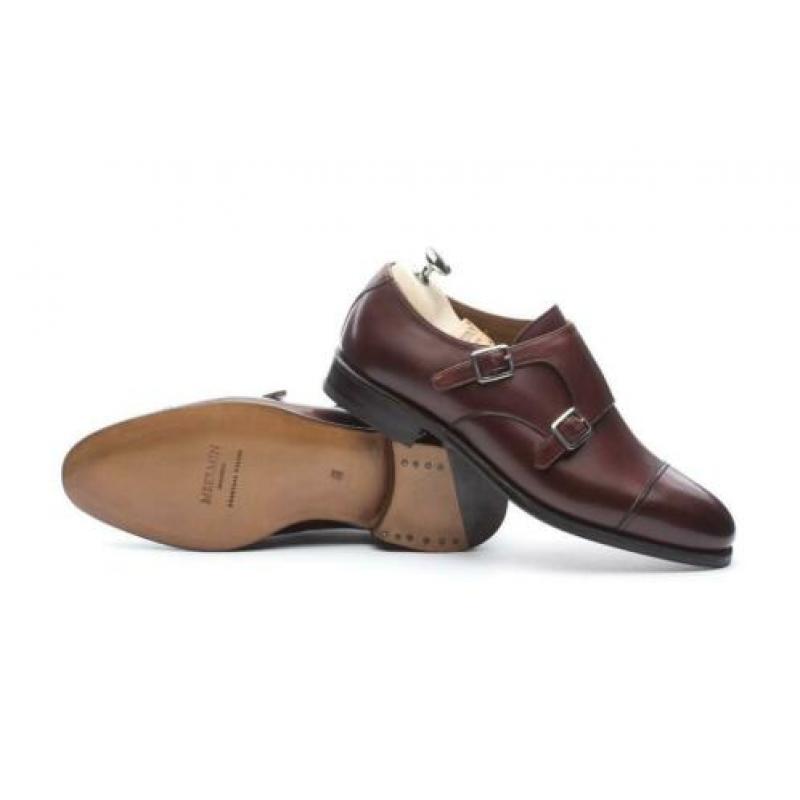 NIEUW - Good Year welted Handmade double monks - Mt 43