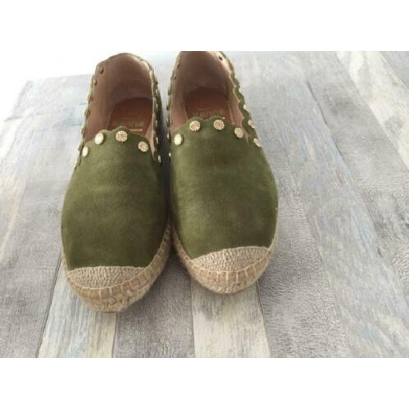 Khaki Espadrilles maat 37