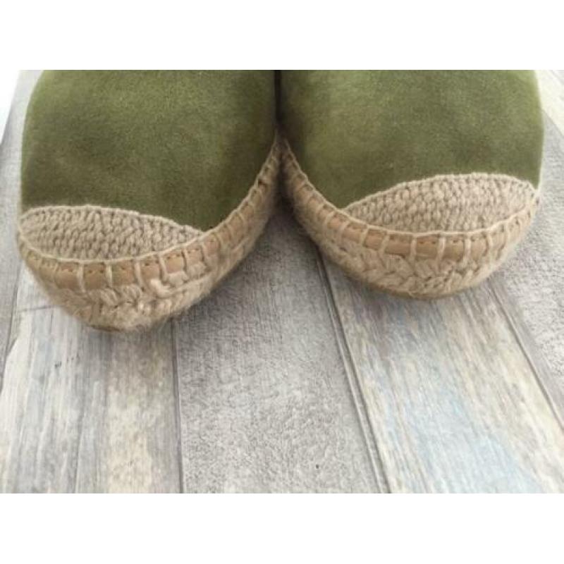 Khaki Espadrilles maat 37