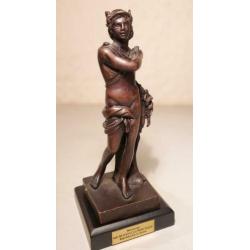 Bronzen beeldje Mercurius