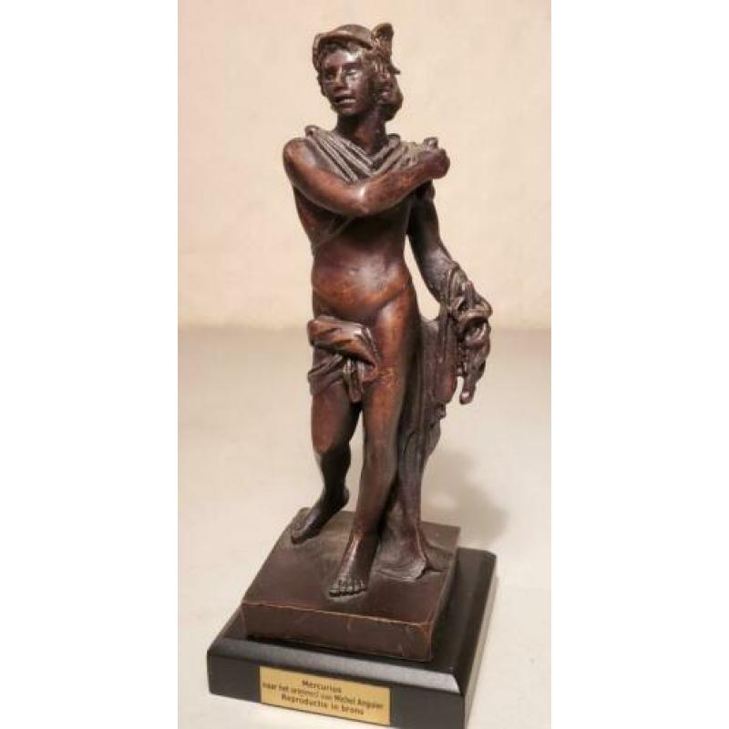 Bronzen beeldje Mercurius