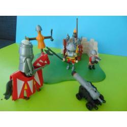 Playmobil Ridders met oefenset stropop