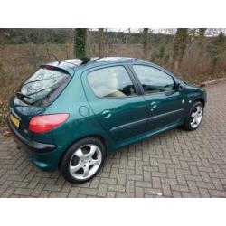 Peugeot 206 1.6 Roland Garros met panoramadak elektrische+nw