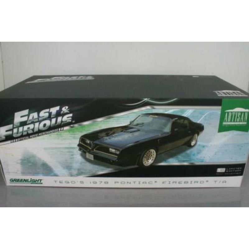 Greenlight 1/18 Pontiac Firebird Trans Am (Fast & Furious)