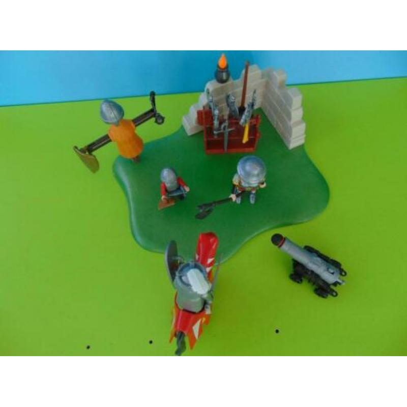 Playmobil Ridders met oefenset stropop