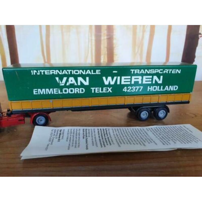 Tekno Scania 141 Van Wieren Emmeloord 1:50 oplnapper