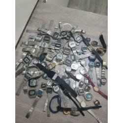 Vintage horloges LCD mix