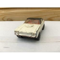 Ford Capri 2, Matchbox lesney k59 1976 wit 1/43