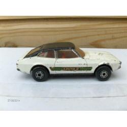 Ford Capri 2, Matchbox lesney k59 1976 wit 1/43