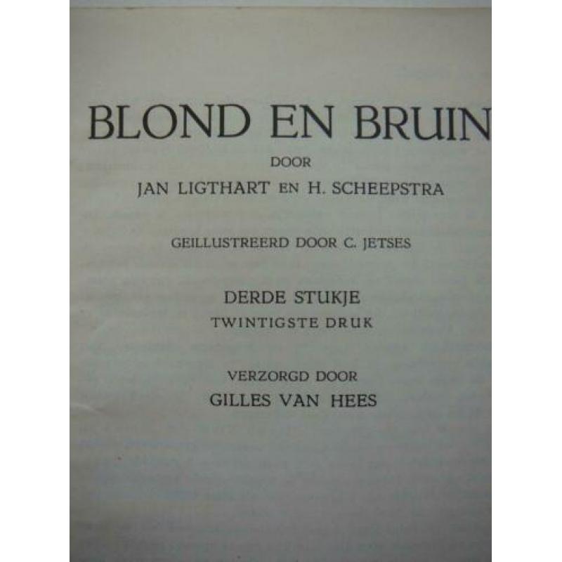 blond en bruin door Jan Ligthart en H. Scheepstra,derde stuk