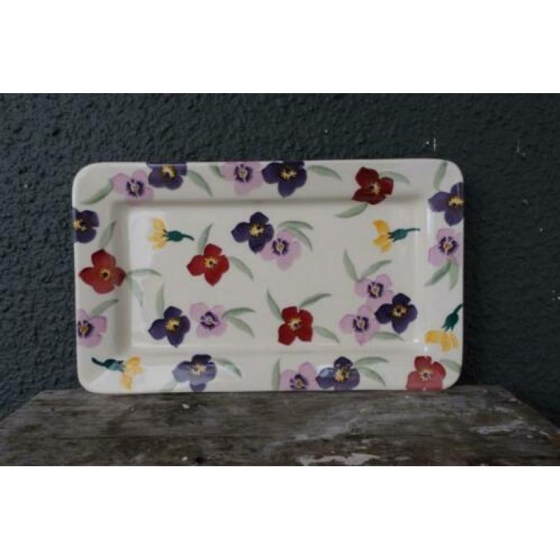 Emma Bridgewater Purple Pansy en Wallflower Open Huisje14