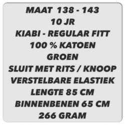 maat 140 - diverse jongens broek - 3X