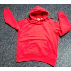 Zgan rode hoodie van SUPERDRY mt XL