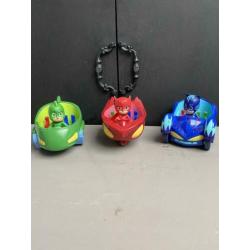 PJ mask voertuigen + poppetjes