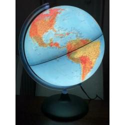 Grote wereldbol ( hoogte +/- 40 CM ) wereld bol globe groot