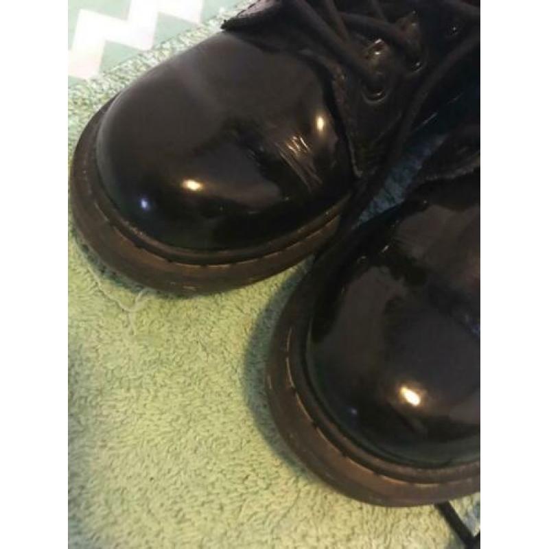 Dr Martens maat 31 zwart lak