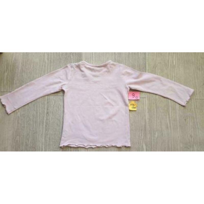 Roze Espirit longsleeve maat 104 / 110