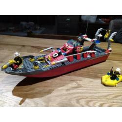 Lego City 7906 grote brandweer boot - compleet