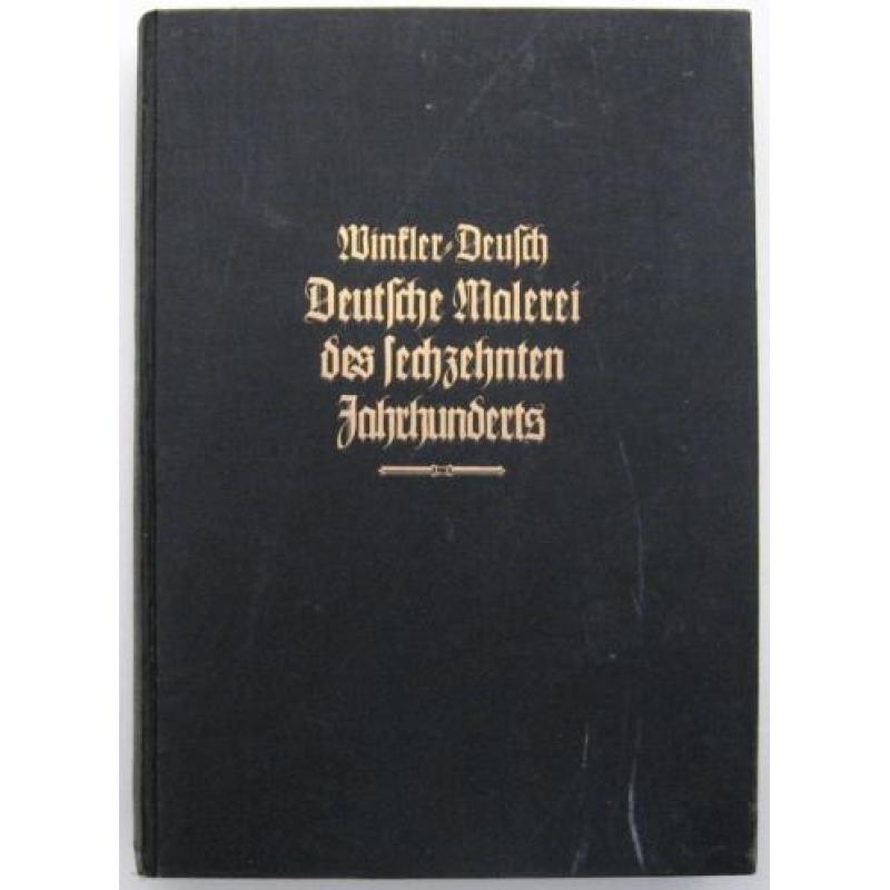 Deutsche Malerei des sechzehnten Jahrhunderts 1935 104 ill.