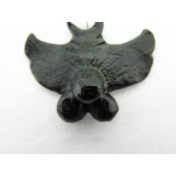 Roman bronze fallus amulet