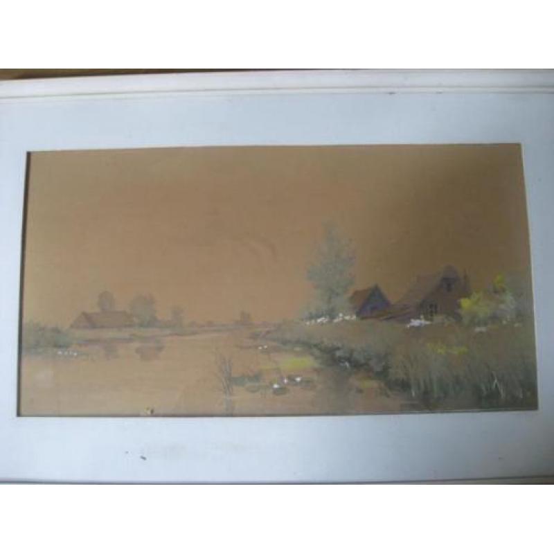 Originele aquarel jan Kagie