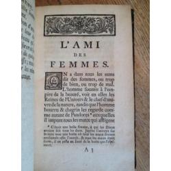 PJ Boudier de Villemert L ami des femmes 1758