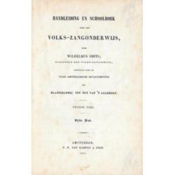 Handleiding Volks-Zangonderwijs ~ W. Smits ~ 2e deel ~ 1874