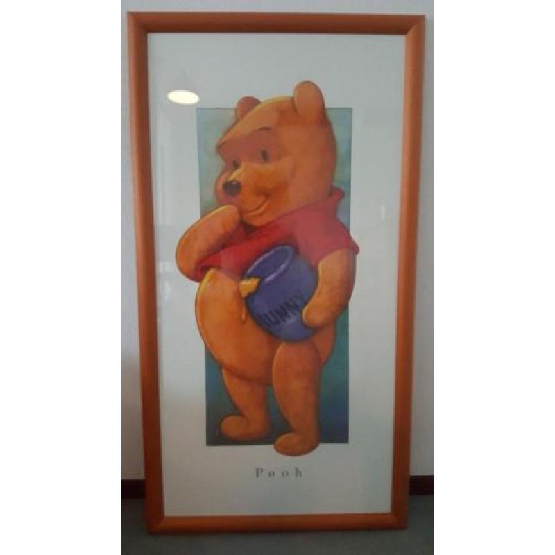 Winnie the Pooh ingelijst 96x51 cm