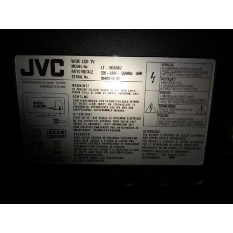 Defecte JVC LCD TV