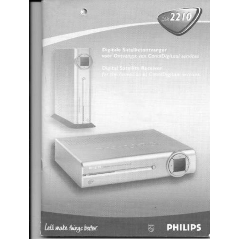 Philips DSR 2210 Satellietontvanger