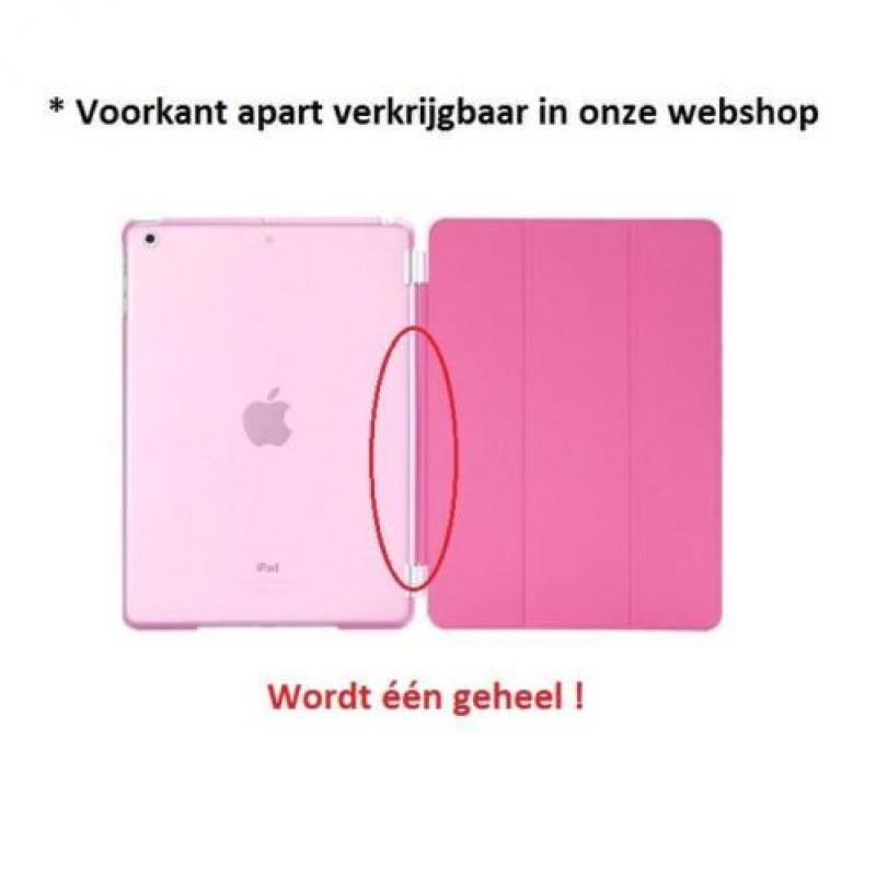 iPad Air 2 achterkant hoes hoesje case Doorzichtig - Roze
