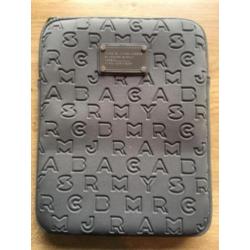 Marc by Marc Jacobs logo iPad hoes cover grijs neopreen