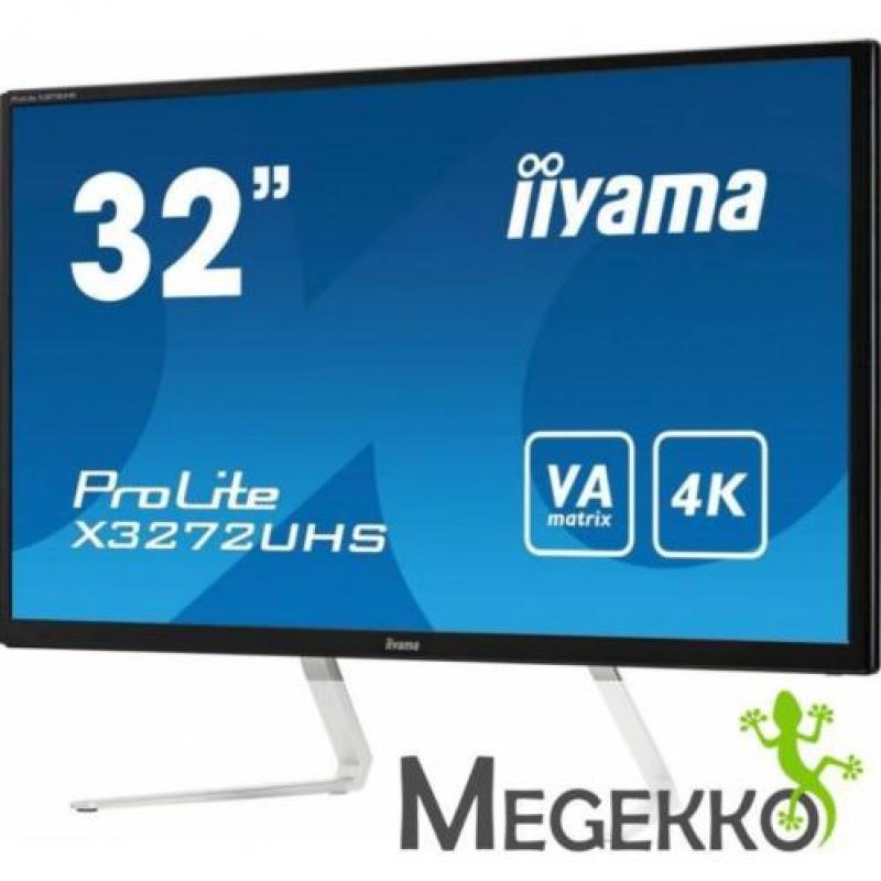 Iiyama ProLite X3272UHS-B1 32" 4K Ultra HD VA Mat Zwart, Z..