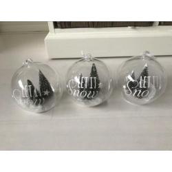 3 Riviera Maison Green Forest Ornament