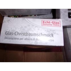 kerstman van glas