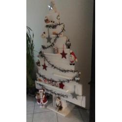 kerstboom - steigerhout wit gebeitst - nu 50%