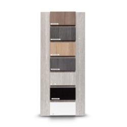 Saniclass TopPlaat 121x46cm rechthoek MFC Black Wood